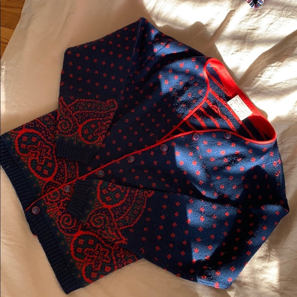 Pendleton 100% virgin wool cardigan